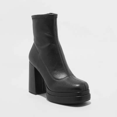 target platform heels|target platform boots.